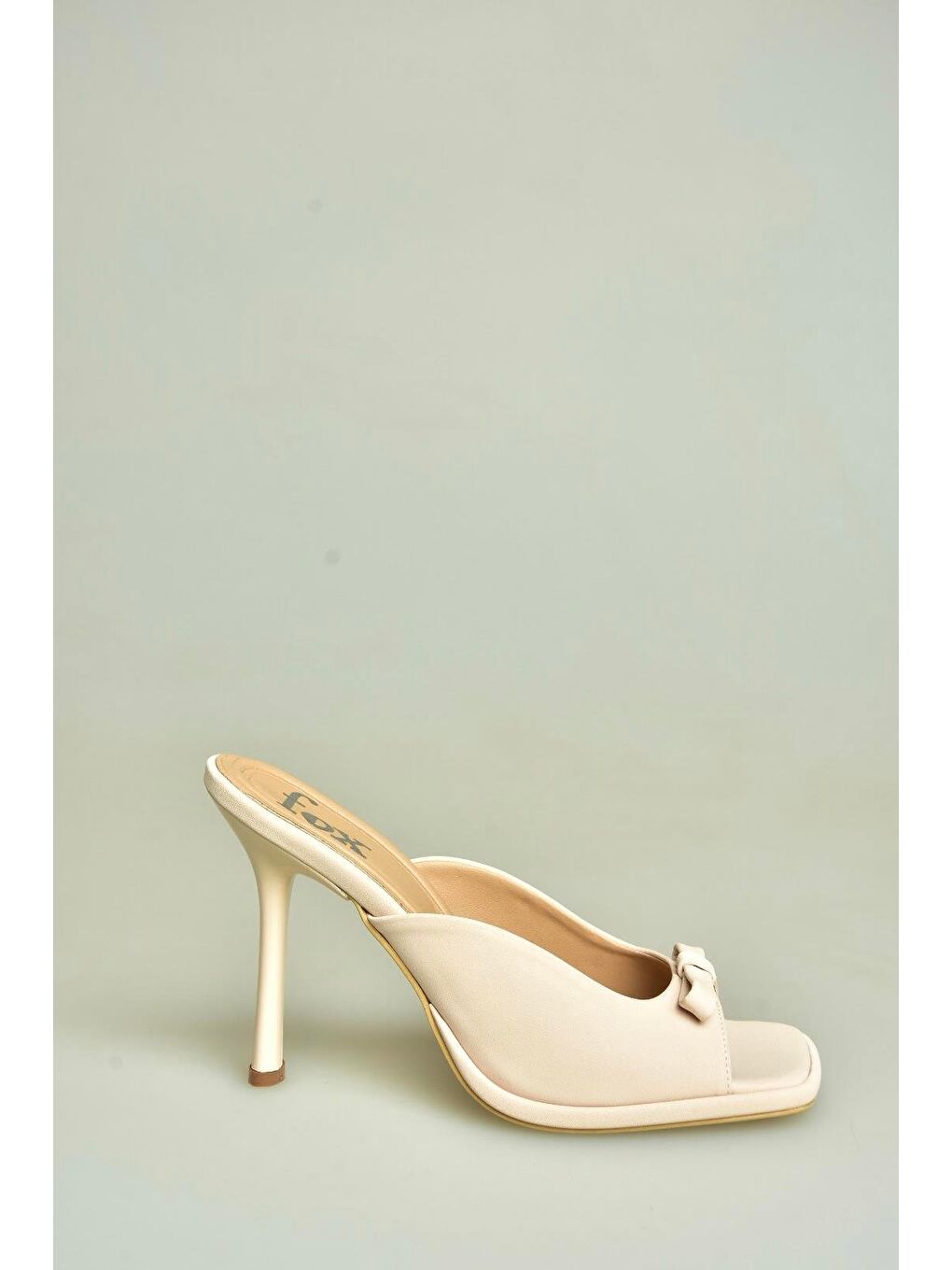 Bej Ten Kadın Topuklu Ayakkabı U997451204-1