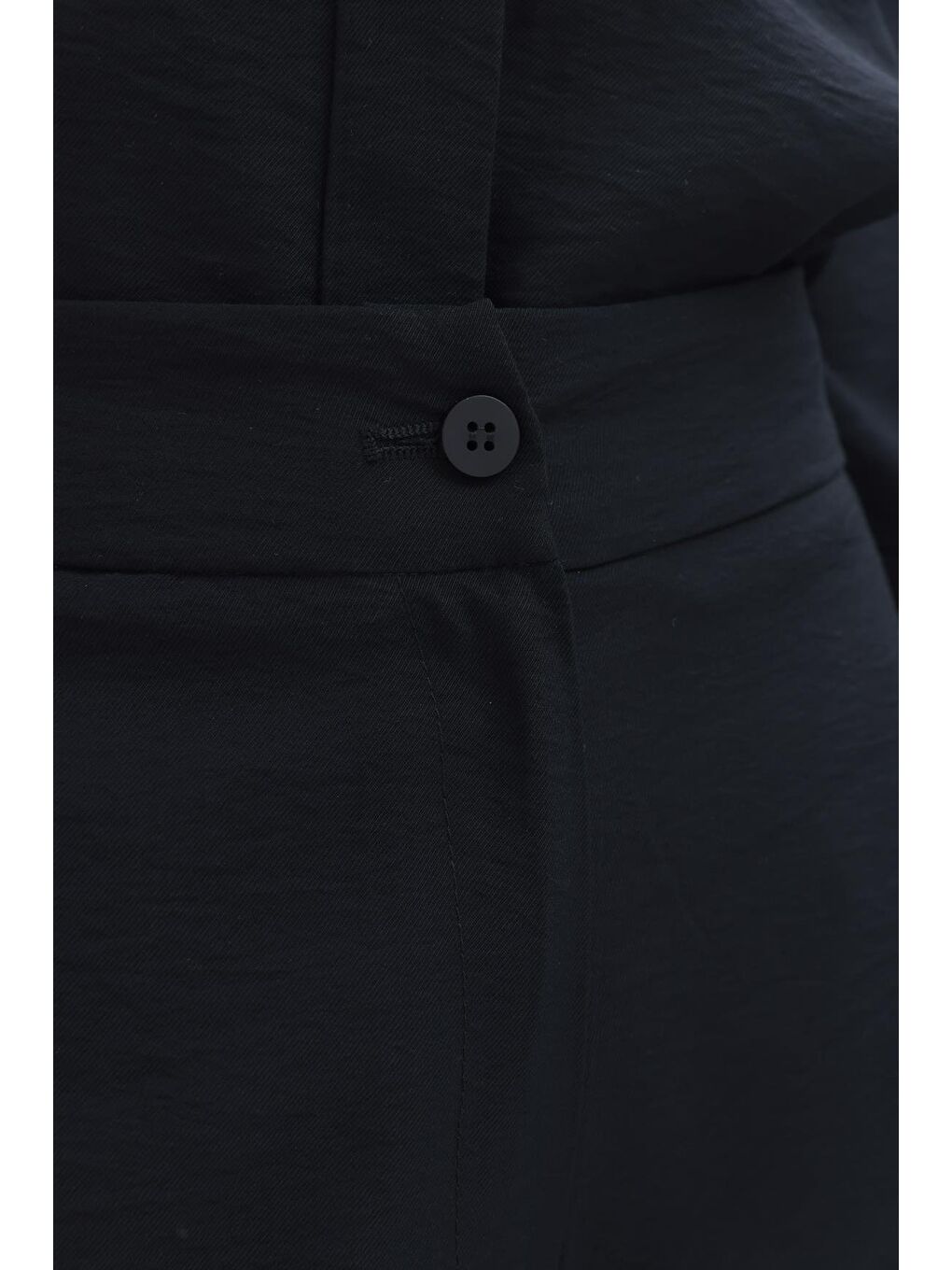 Siyah-Geniş Paça Pantolon-4