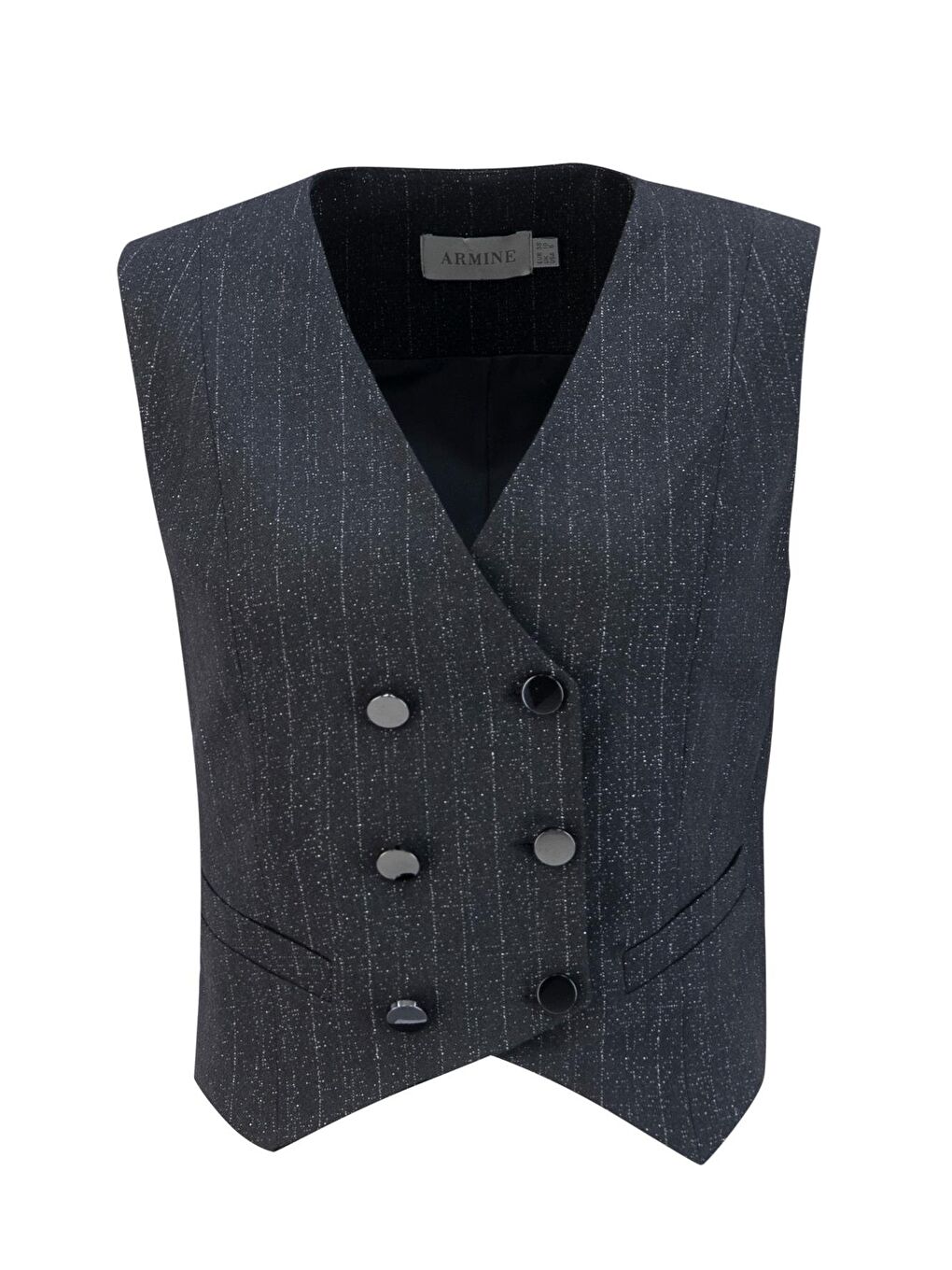 Sim Dokuku Yelek 24K4208 Siyah-3