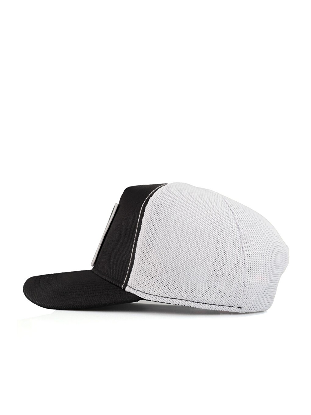 Cordura Boss Logolu Siyah-Beyaz Trucker Şapka-4