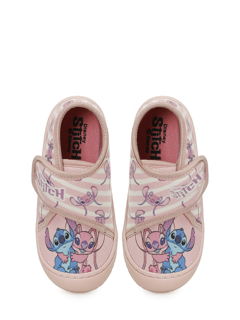 Pembe VIAP.P4PR Pudra Kız Çocuk Panduf-3