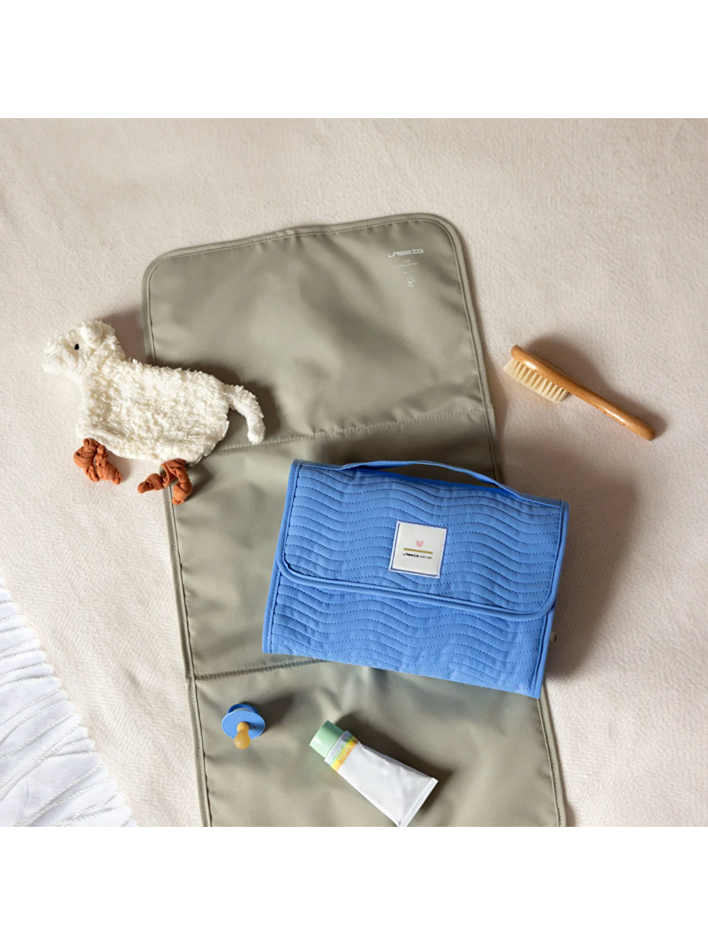 Changing Pouch Bebek Alt Değiştirme Organizer XL Blue-6