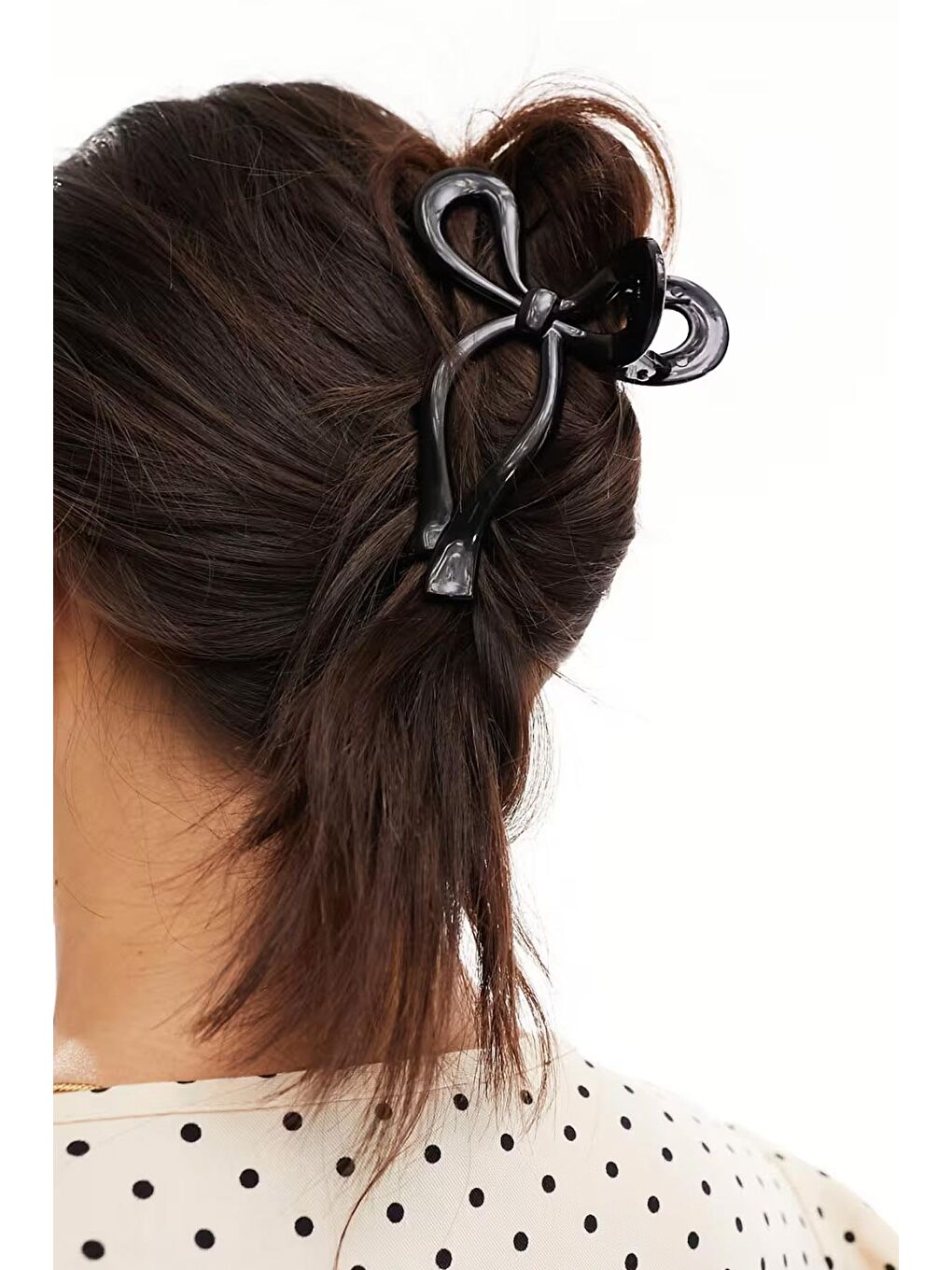 Siyah Büyük Fiyonk Asetat Mandal Toka-1