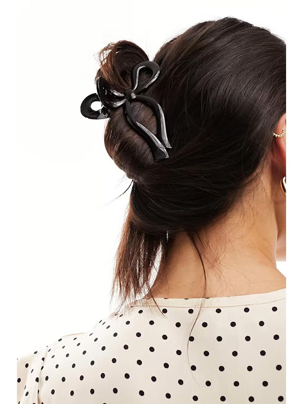 Siyah Büyük Fiyonk Asetat Mandal Toka-3