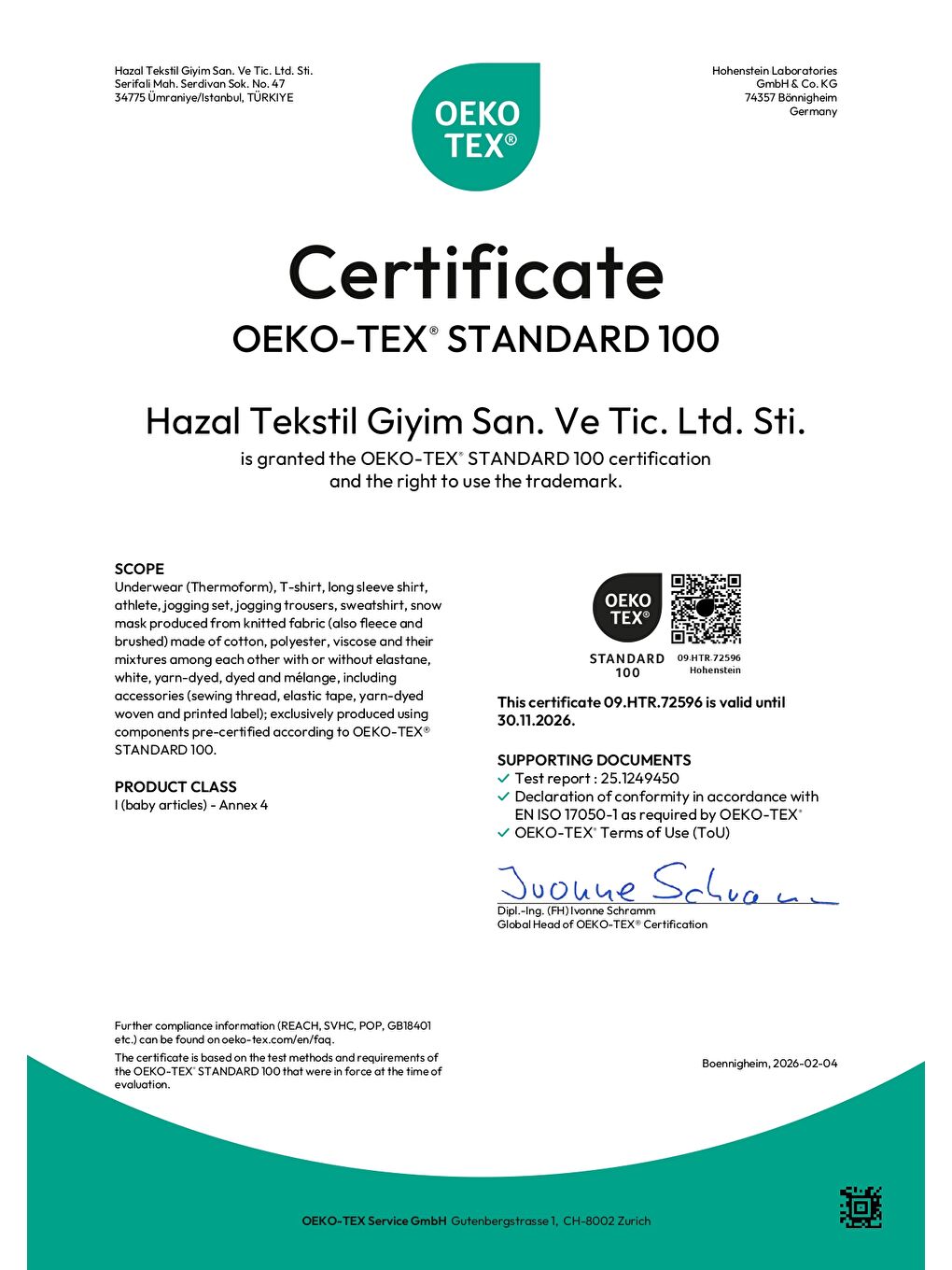 Ekru Soft Çocuk Termal İçlik Set ANTRASiT-1