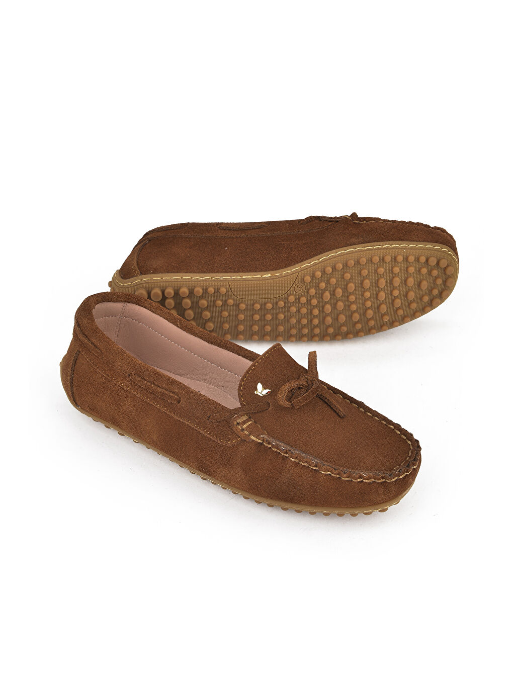 Kahverengi Kadın Hakiki Deri Ayakkabı 1511007ZZ2001 Taba-3