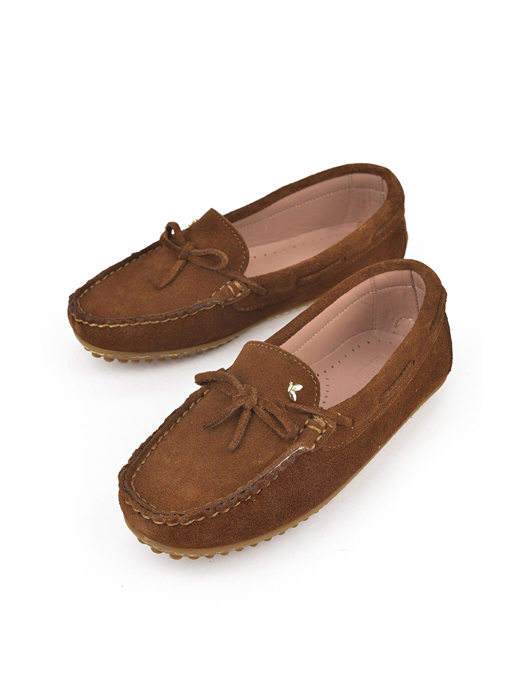 Kahverengi Kadın Hakiki Deri Ayakkabı 1511007ZZ2001 Taba-4