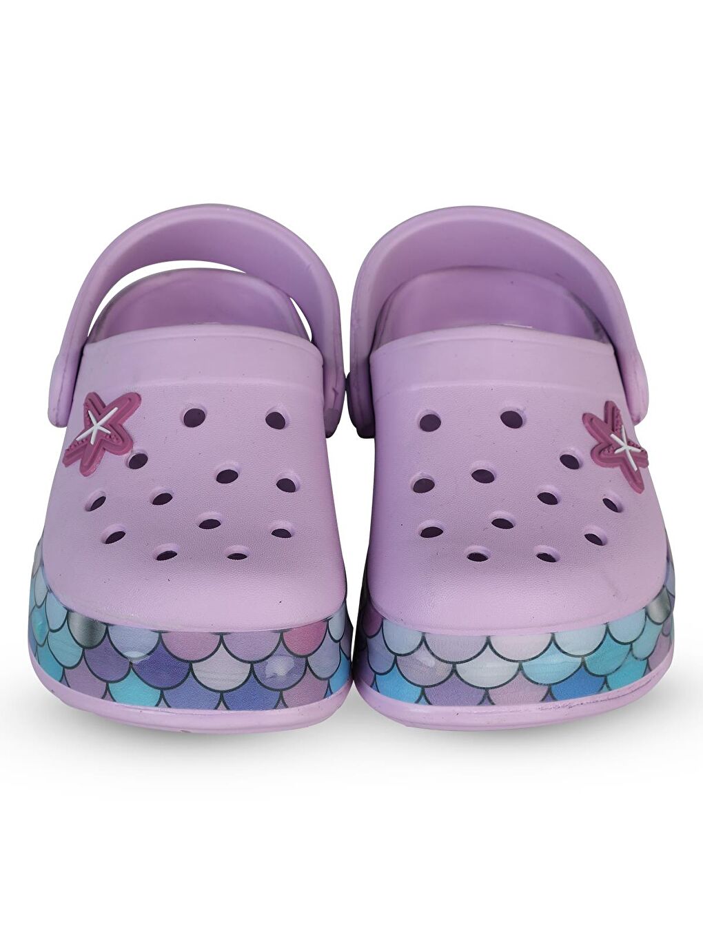 Girls Patch Işıklı 23-31 Numara Terlik - Lila-3