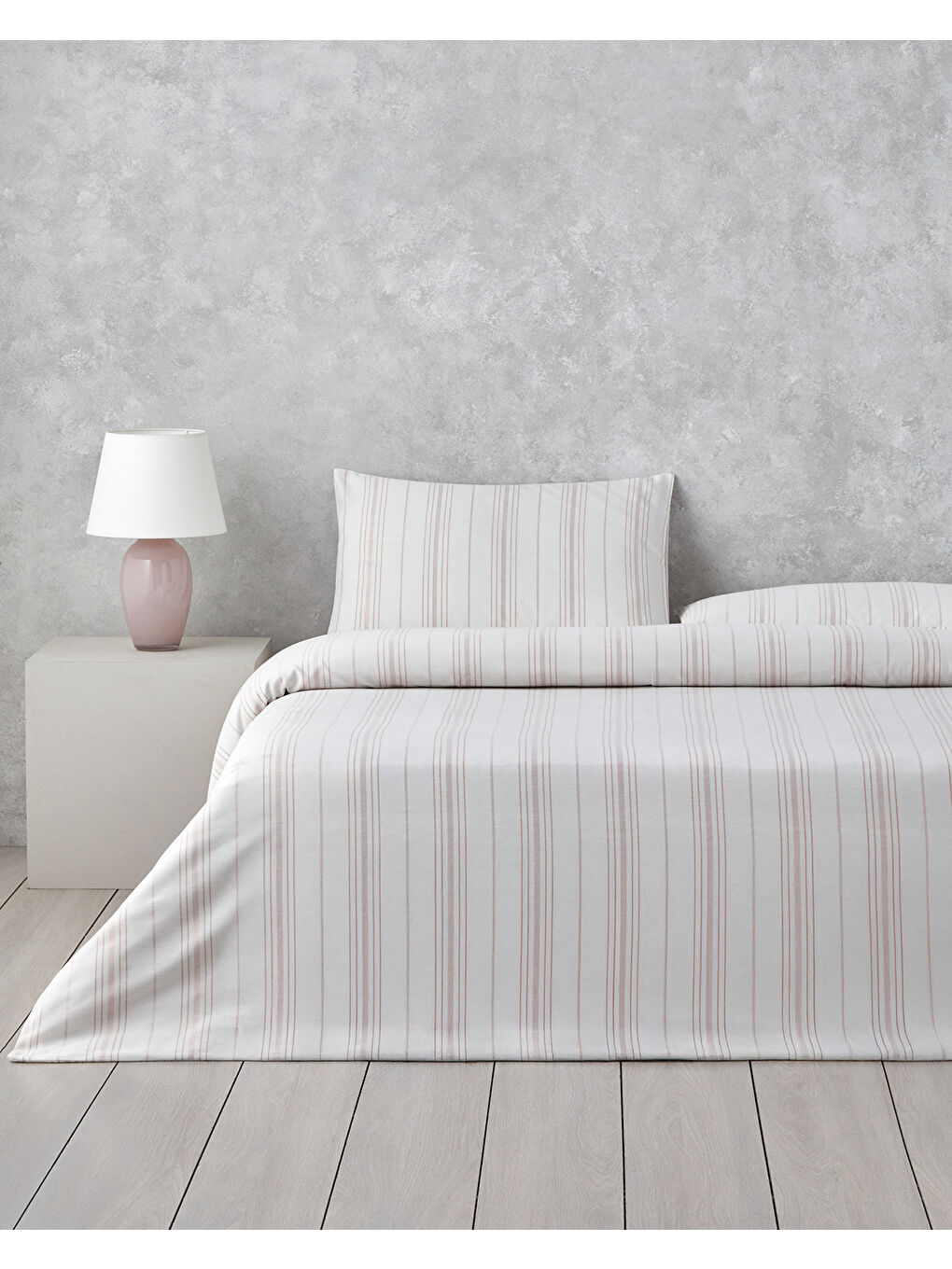 Crystal Vibe İpliği Boyalı Çift Kişilik Nevresim Takımı 200x220 cm Pembe