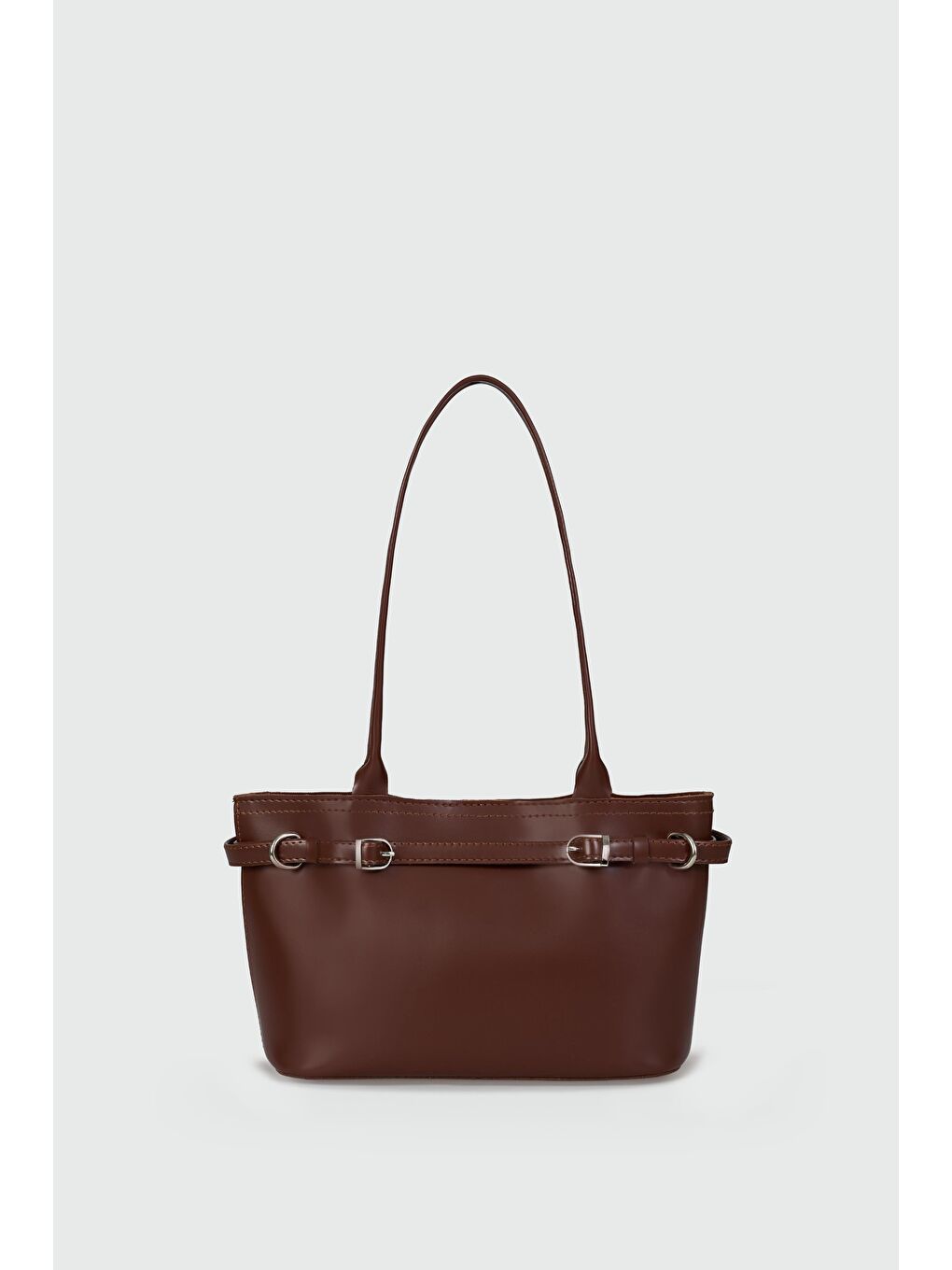 Kahverengi Glove Omuz Çantası Fındık Kabuğu