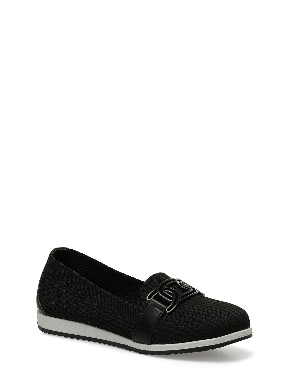 167122.Z6FX Siyah Kadın Düz Ayakkabı-1