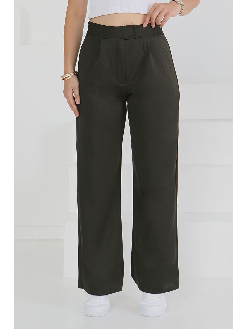 Palazzo Pantolon Haki - 27077