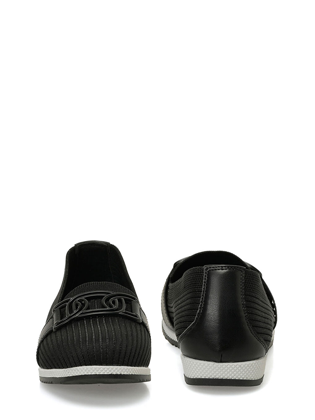 167122.Z6FX Siyah Kadın Düz Ayakkabı-4