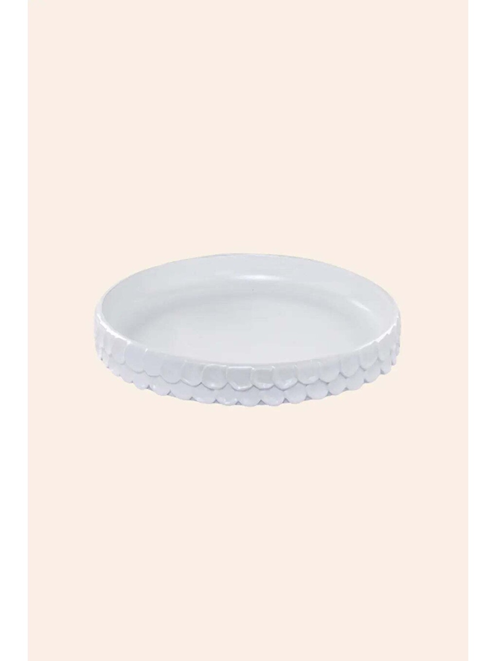 Beyaz Lindy Tepsi Pearl