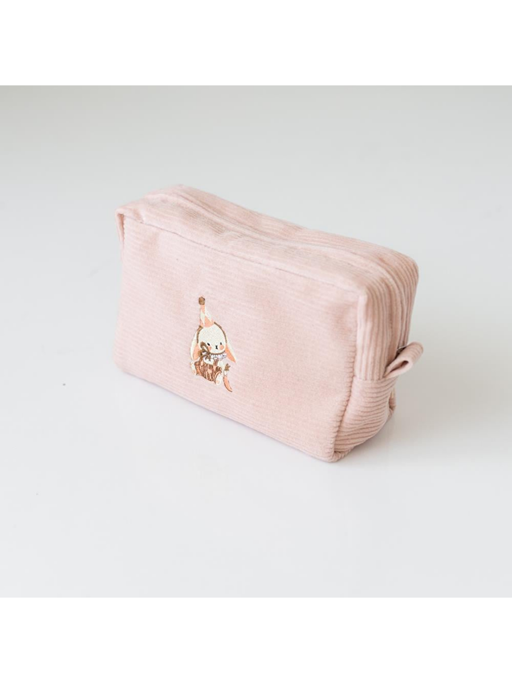 Kulaklı Çanta Pudra Tavşan-1