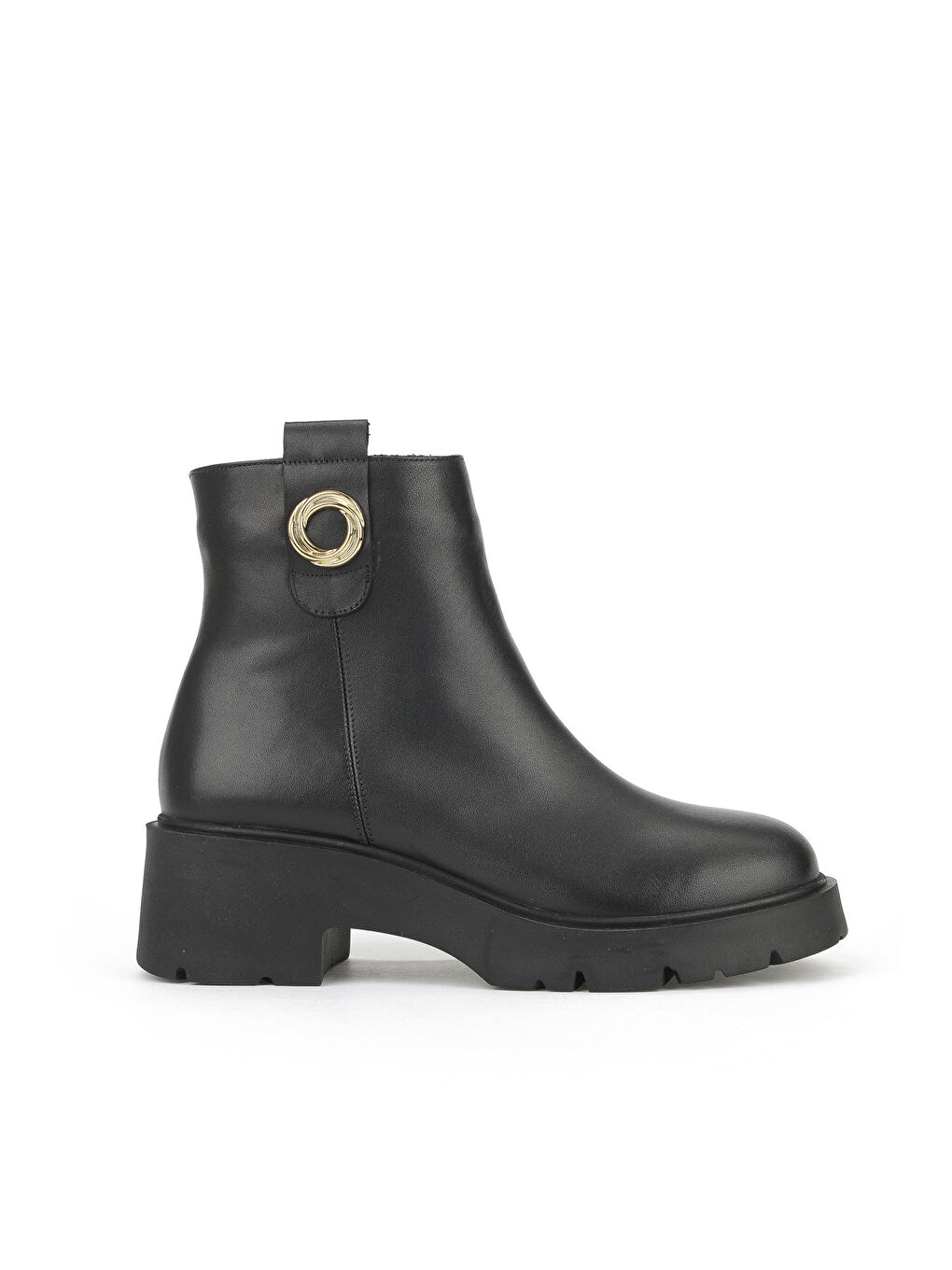 Kadın Hakiki Deri Bot 1531030Z2593 Siyah