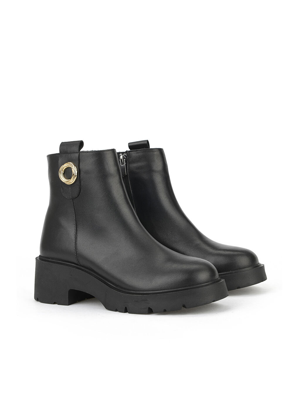 Kadın Hakiki Deri Bot 1531030Z2593 Siyah-1