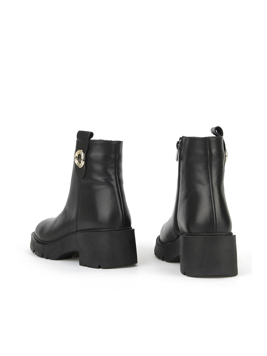 Kadın Hakiki Deri Bot 1531030Z2593 Siyah-2