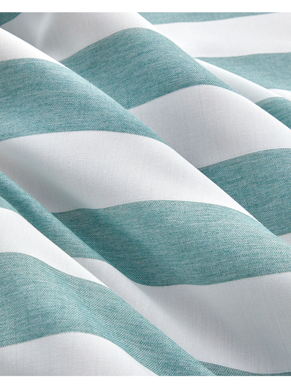 Calm Horizon İpliği Boyalı Çift Kişilik Nevresim Takımı 200x220 cm Yeşil-5