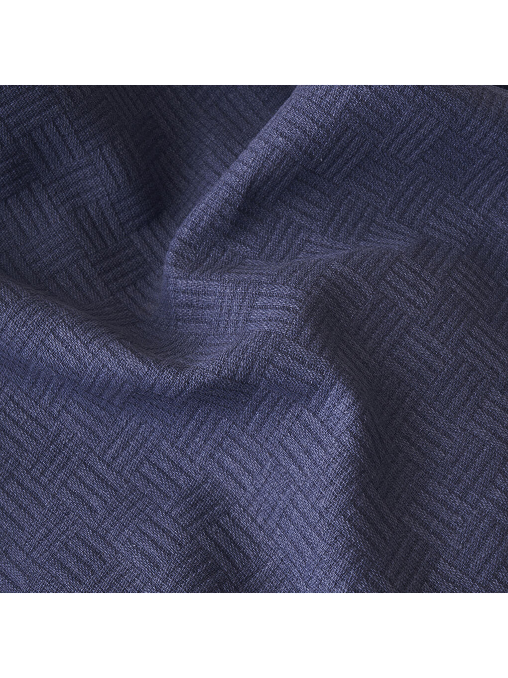 Bella Maison %100 Pamuk Line Çift Kişilik Pike Takımı Lacivert (200x220 cm) - 4