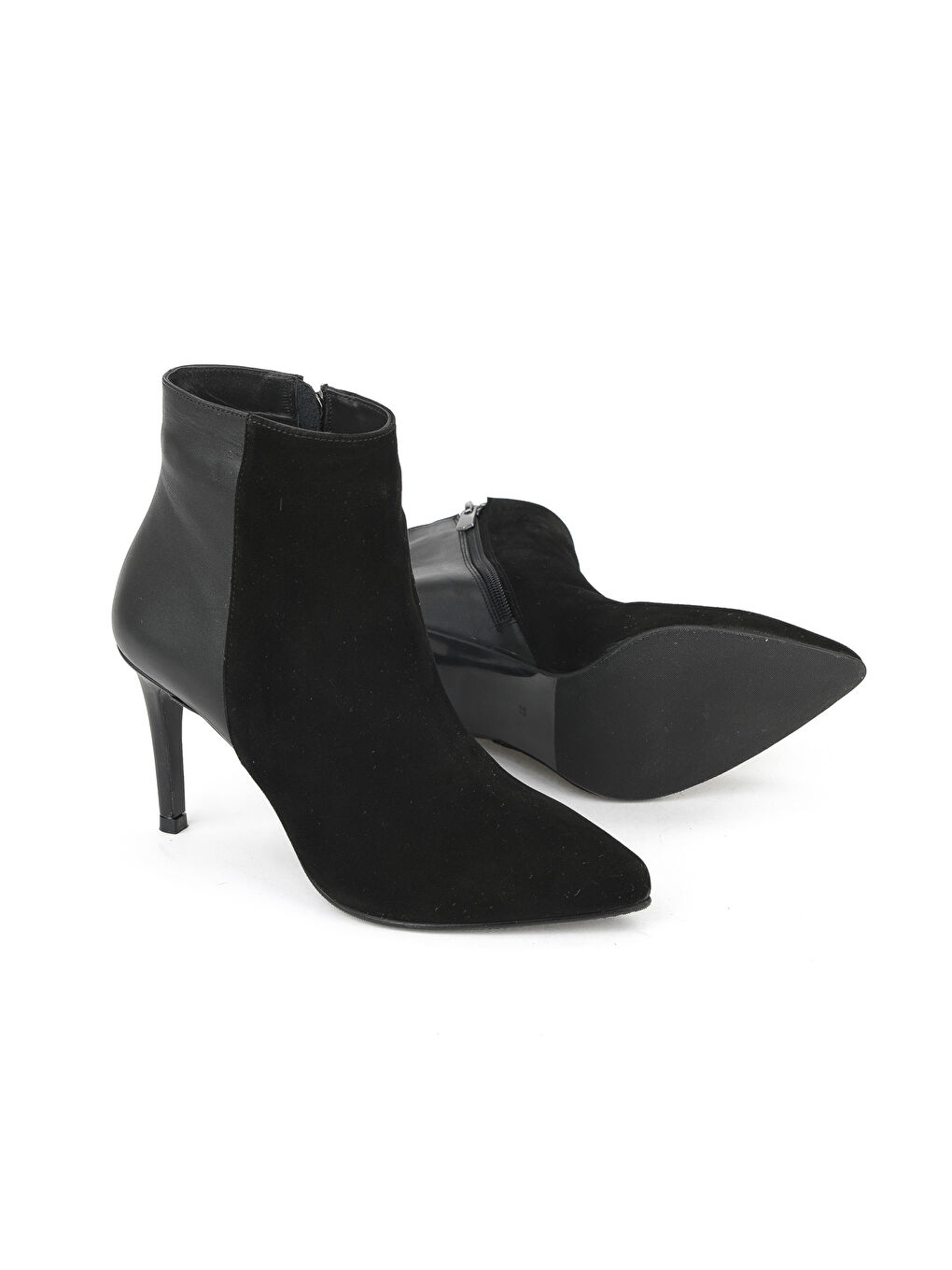 Kadın Hakiki Deri Bot 1531030Z25104 Siyah-3