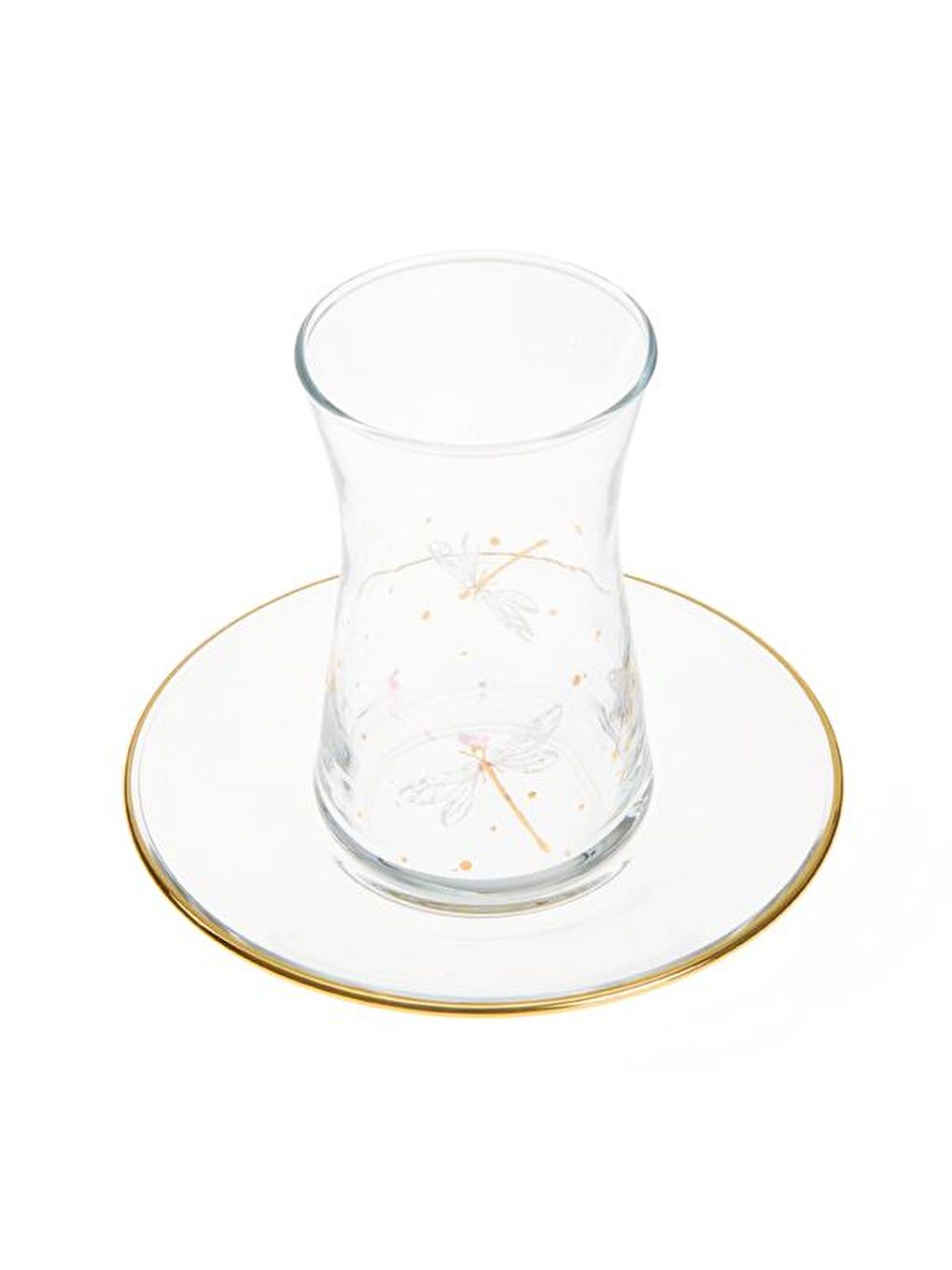 Karışık Dragonfly 12 Parça Çay Seti - Renkli - 170 ml-2