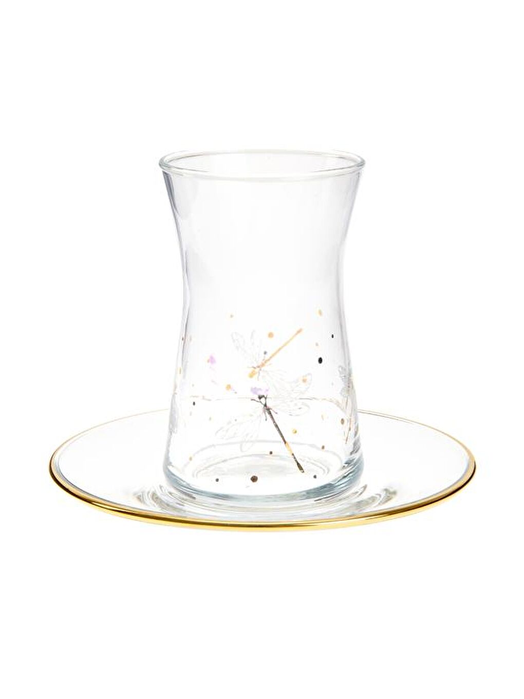 Karışık Dragonfly 12 Parça Çay Seti - Renkli - 170 ml-3