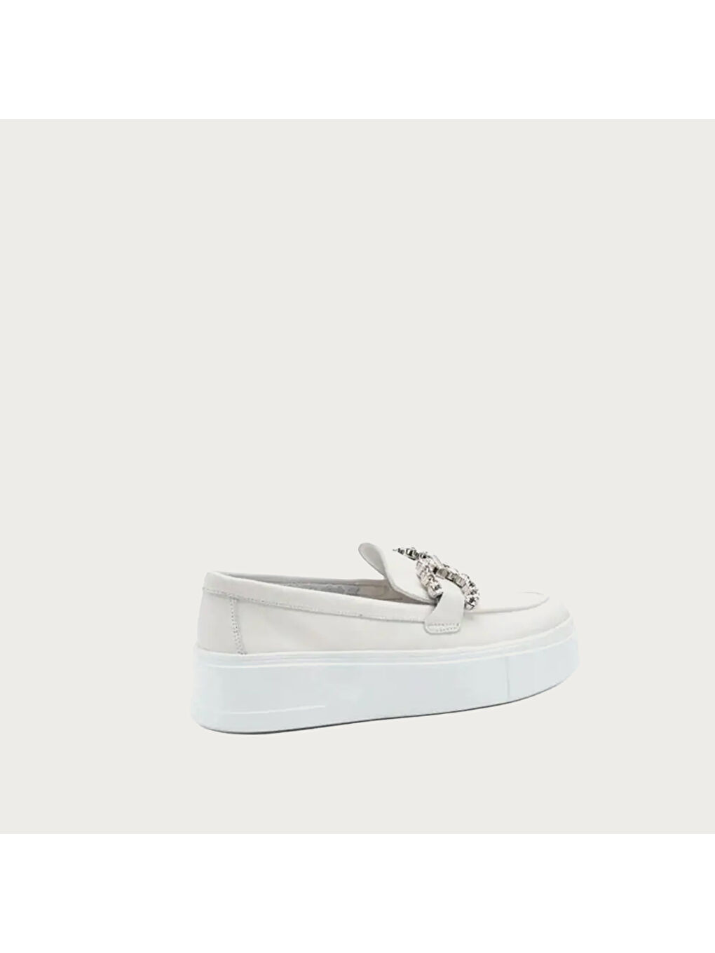 Beyaz Kadın Klasik Ayakkabı 36M4 MOUSSE Bianco-2