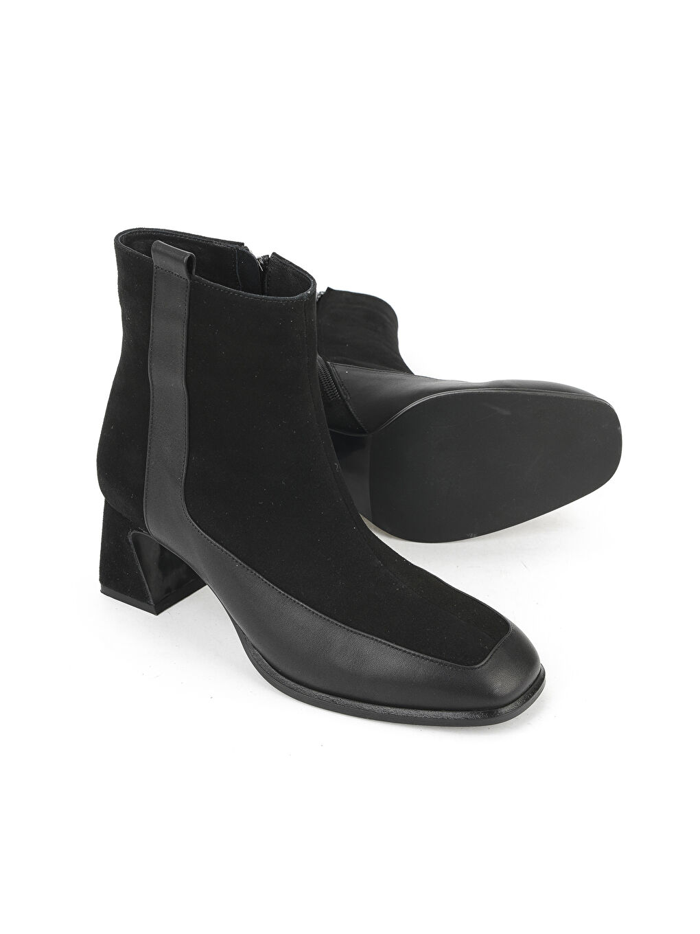 Kadın Hakiki Deri Bot 1531030Z2596 Siyah-3