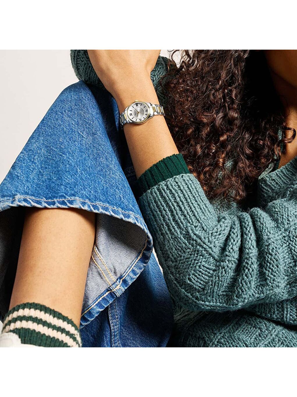 Sarı FES5422 Kadın Kol Saati-3