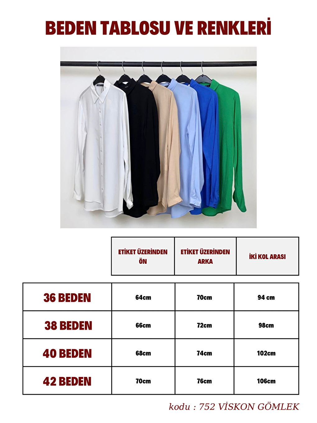 Siyah Arkası Uzun Tiril Tiril Viskon Kadın Gömleği-5