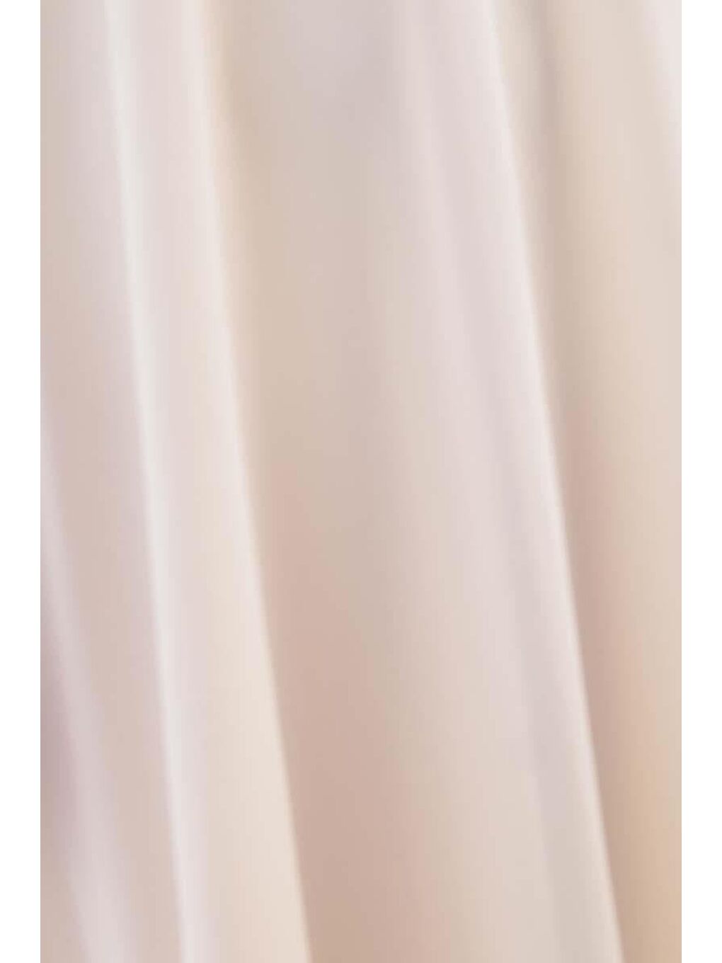 Ekru-Uzun Kollu İçlik Elbise-4