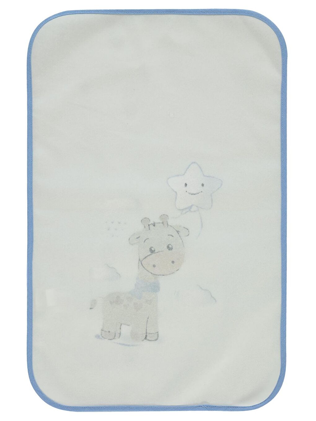 Baby Zurafa Baskılı Alt Açma - Mavi Standart