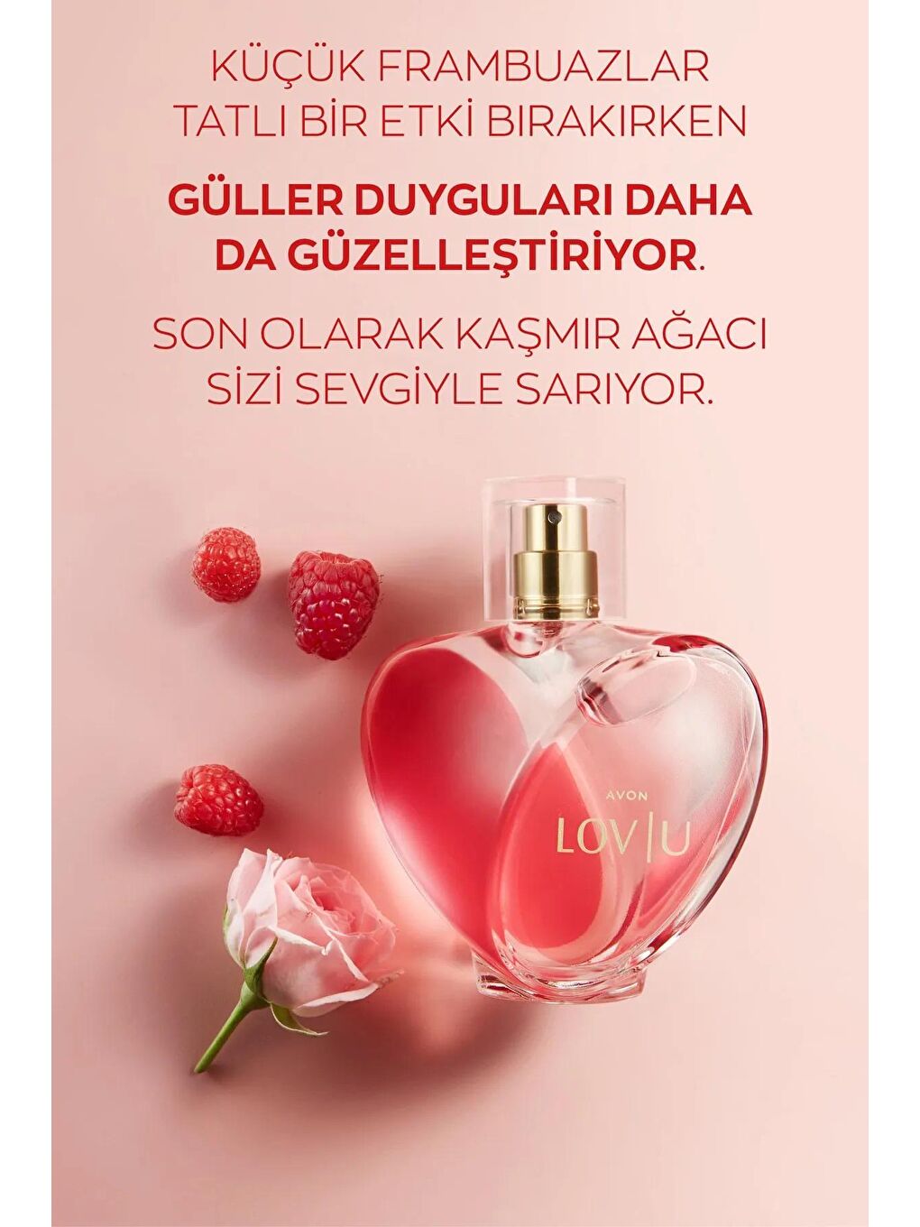 AVON Renksiz Lov U Kadın Parfüm Edp 50 Ml. Üçlü Set - 2