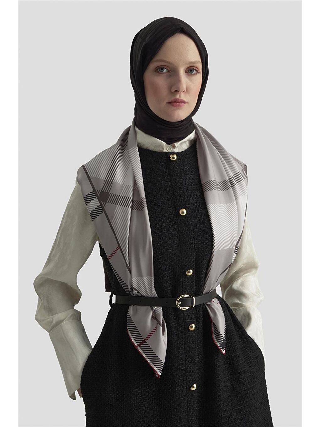 Elbise 25Kt904 Siyah-2