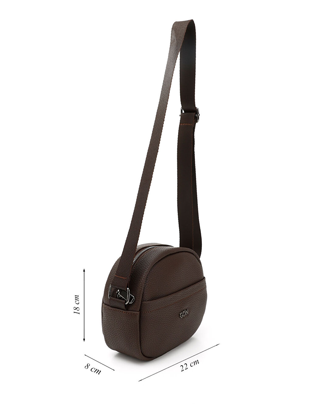 Kahverengi Kadın ÇİKOLATA KAHVE Uzun Askılı Omuz Çantası-1