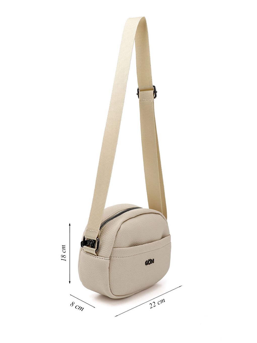 Bej Kadın BEJ-CAMEL Uzun Askılı Omuz Çantası-1