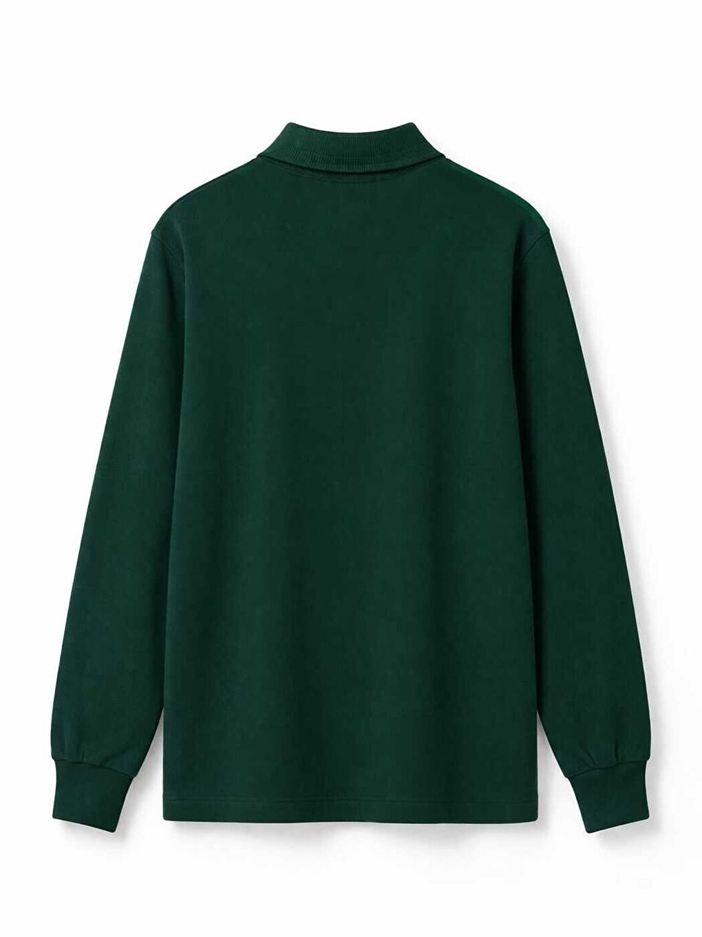 Haki Okul Tişört   Polo Yaka  Uzun kollu-1