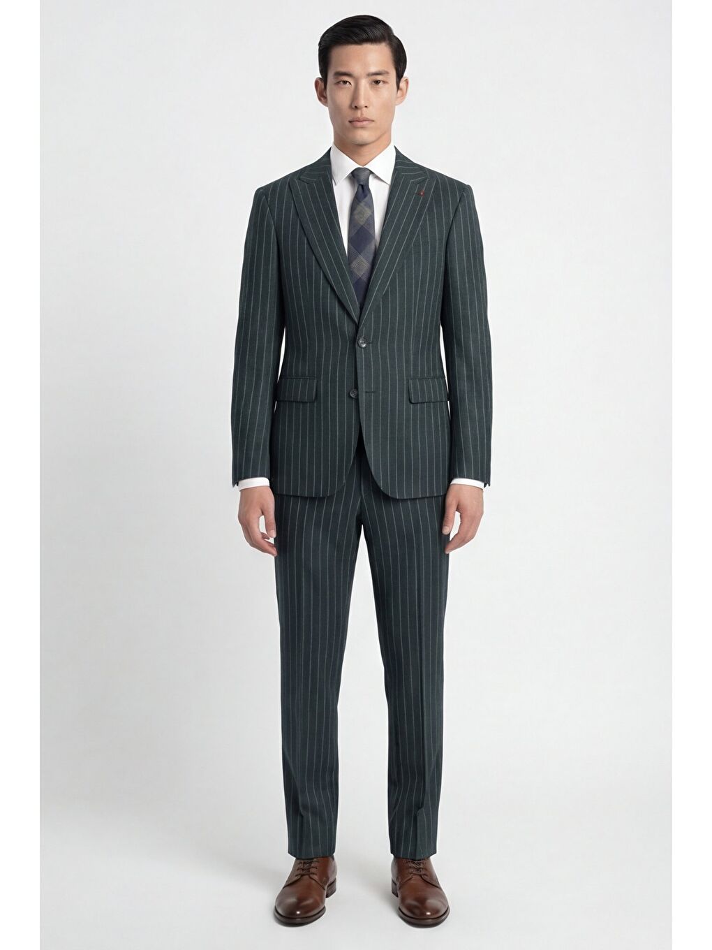 Yeşil Takım Elbise-18194-1