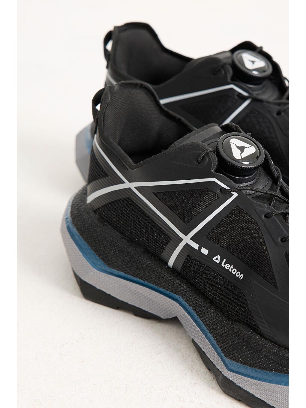 Siyah Nefes Alabilir Günlük Ayakkabı-5