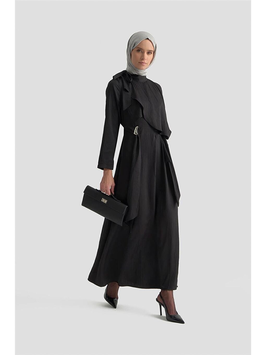 Elbise 25Kd1912 Siyah-3