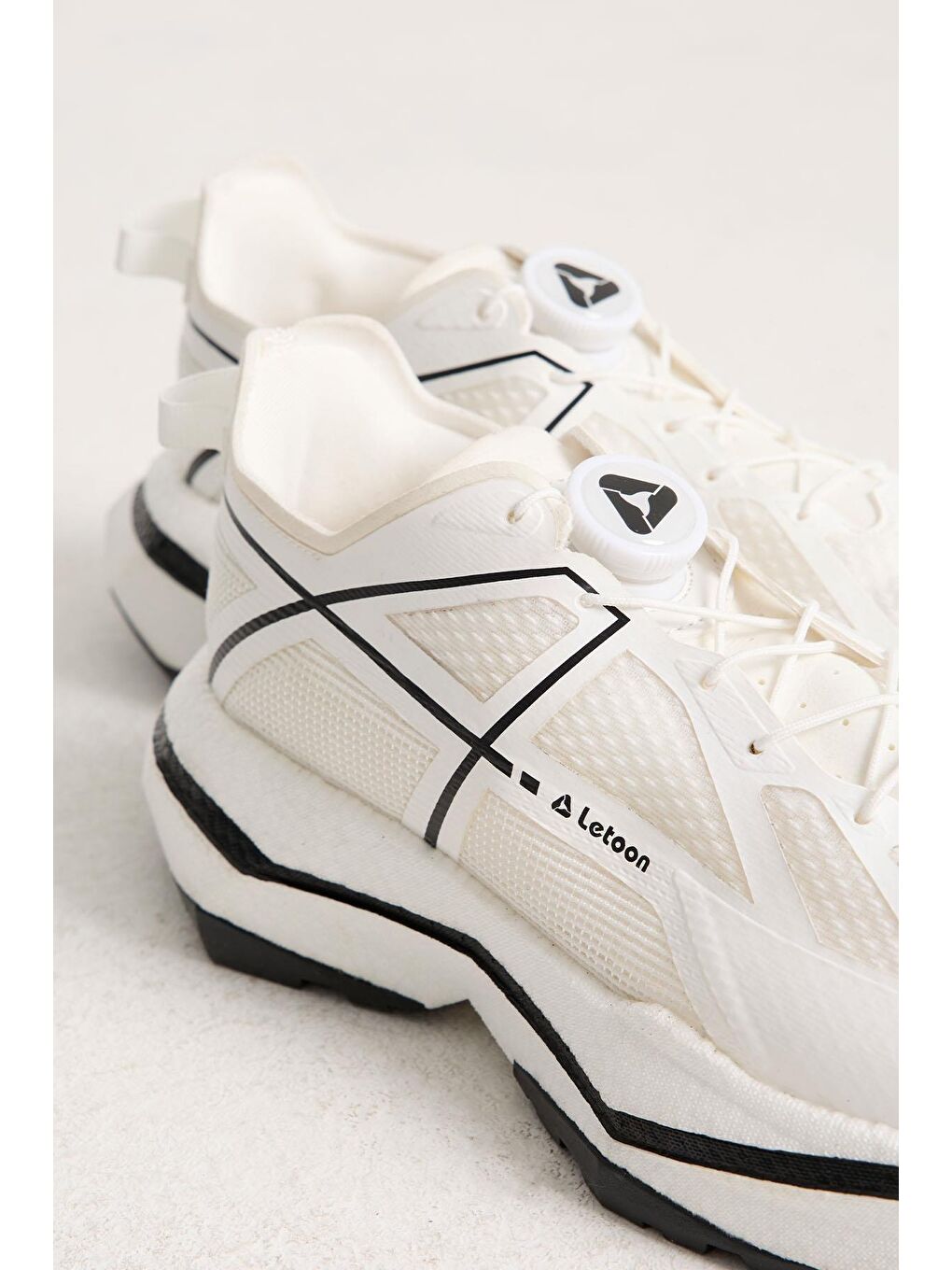 Siyah Nefes Alabilir Günlük Ayakkabı-7