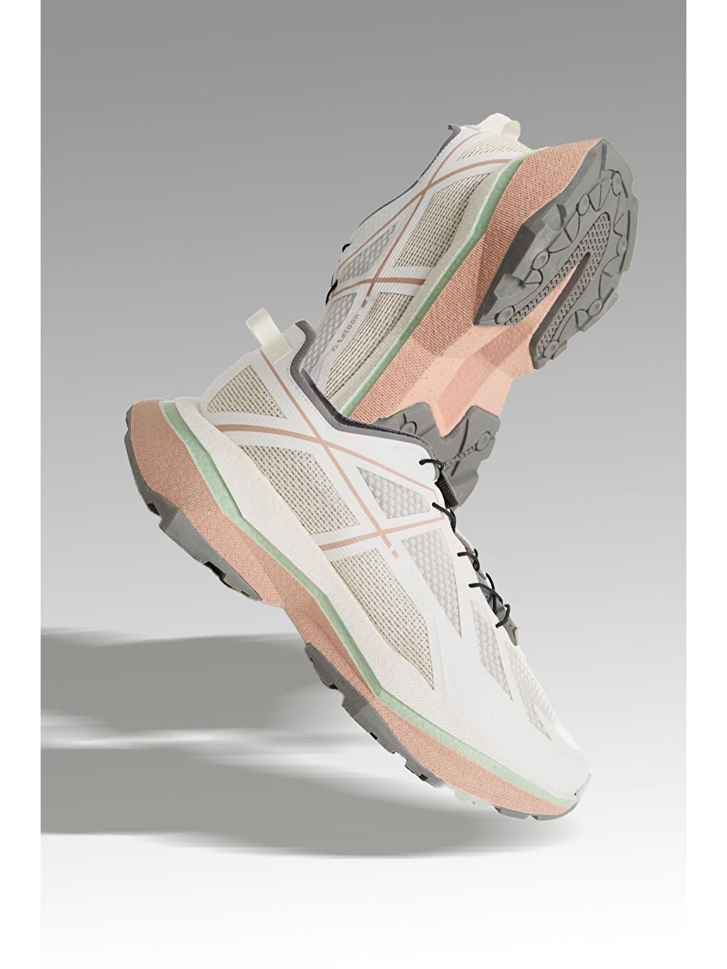 Beyaz Nefes Alabilir Günlük Ayakkabı-3