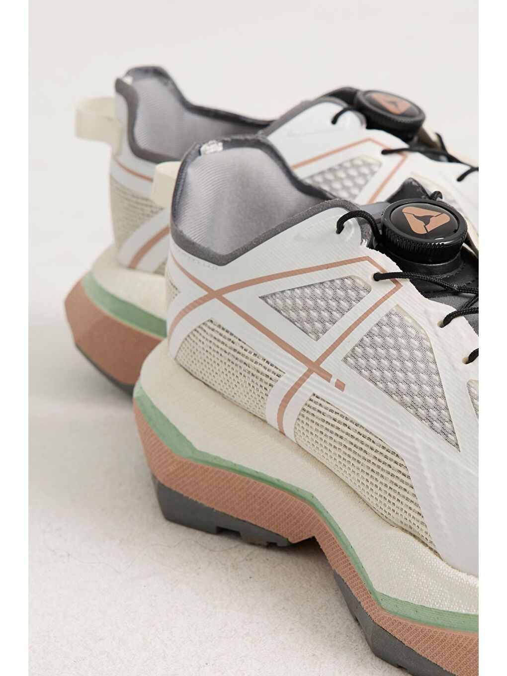 Beyaz Nefes Alabilir Günlük Ayakkabı-7