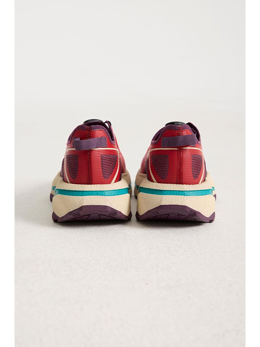 Kırmızı Nefes Alabilir Günlük Ayakkabı-1