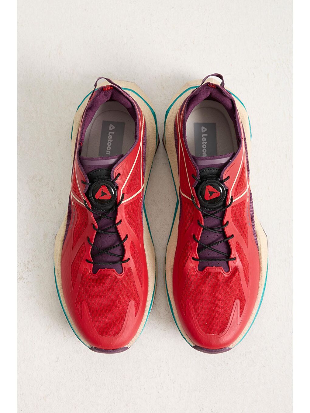 Kırmızı Nefes Alabilir Günlük Ayakkabı-5