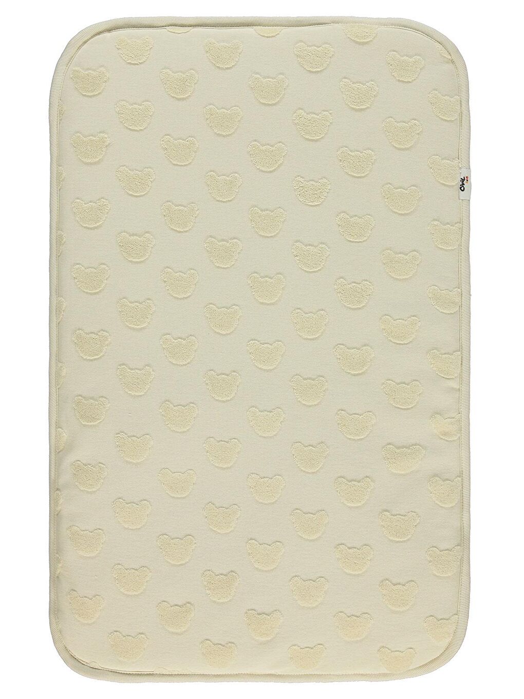 Baby Kabartmalı Ayıcık Baskılı Alt Açma - Bej Standart-1