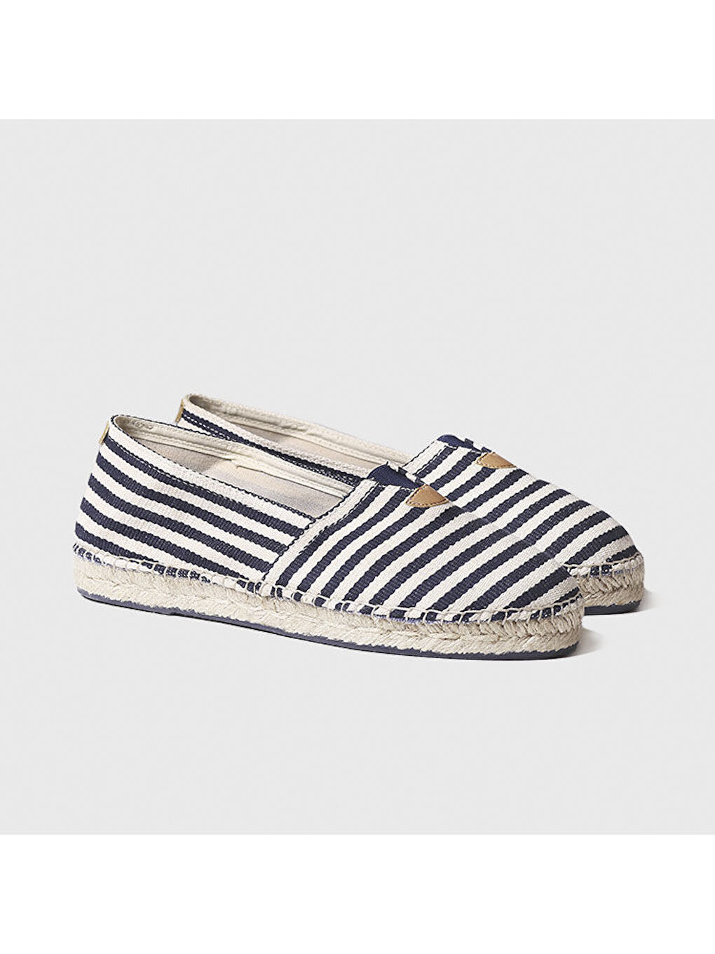 Lacivert Kadın Espadril / Keten Blanes-DD Navy (Mari)-1