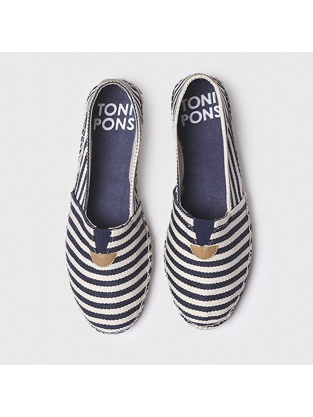 Lacivert Kadın Espadril / Keten Blanes-DD Navy (Mari)-2
