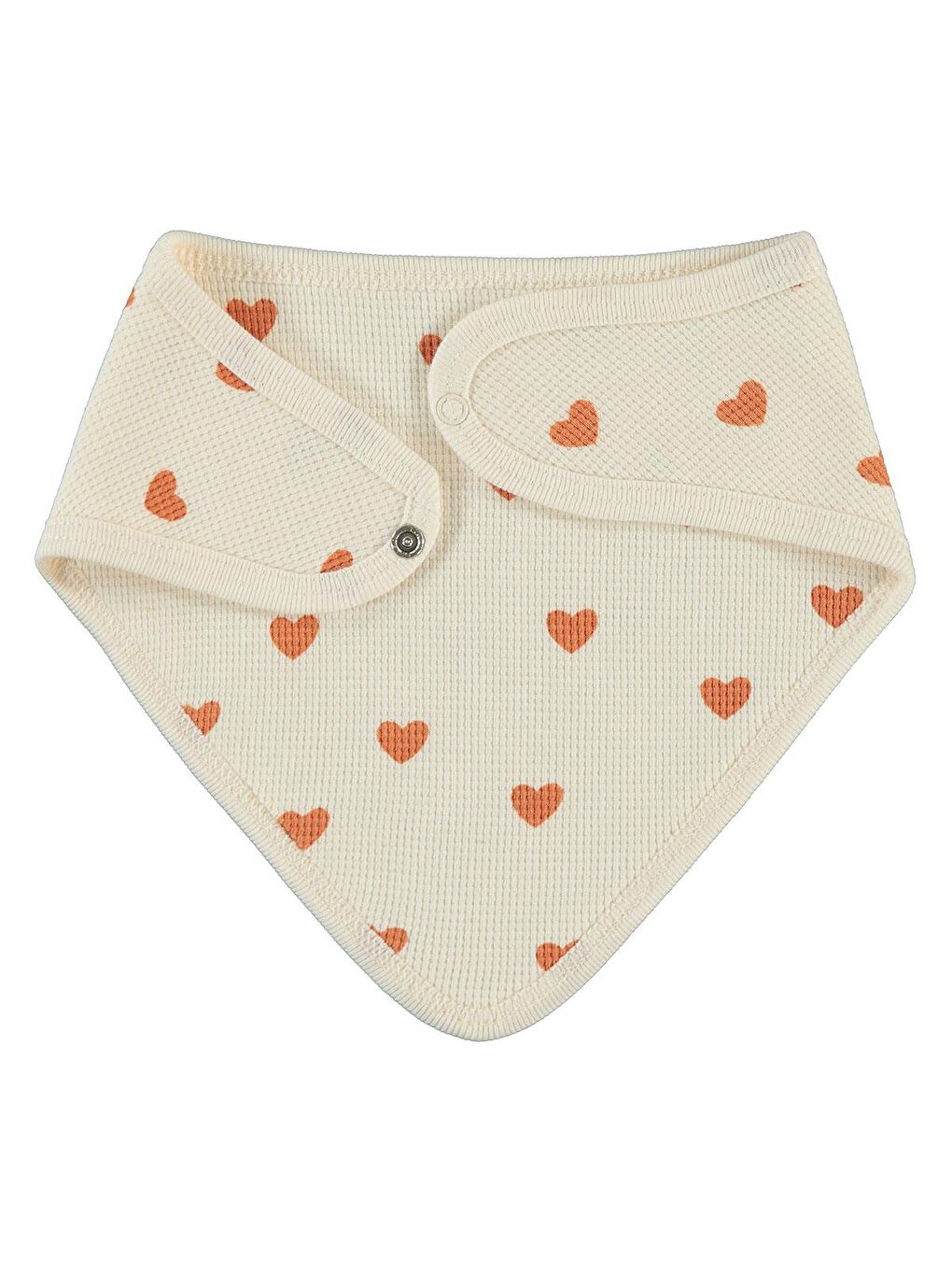 Baby Kalp Zürafa Mama Önlüğü - Fil Dişi Standart-3